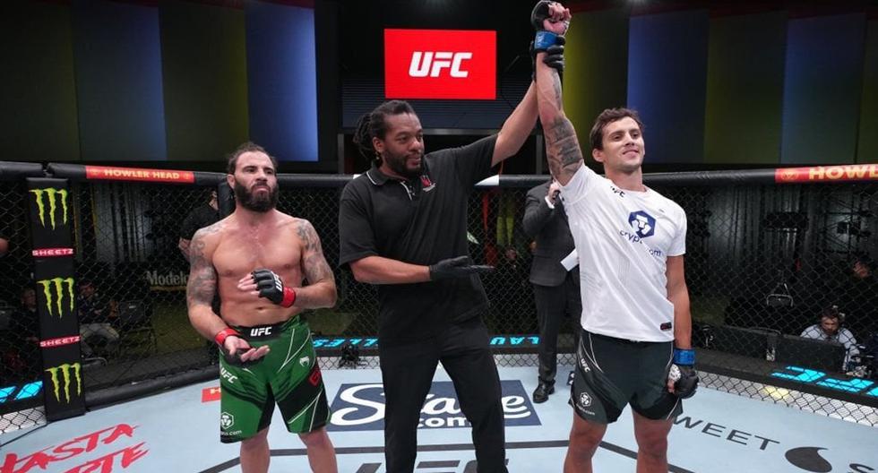 Claudio Puelles ya suma cinco victorias en el UFC. (Facebook Claudio 'El Niño' Puelles)