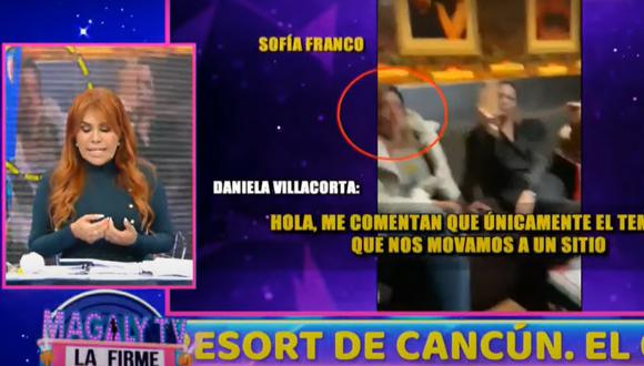 Magaly Medina criticó a Sofía Franco. (Foto: ATV)