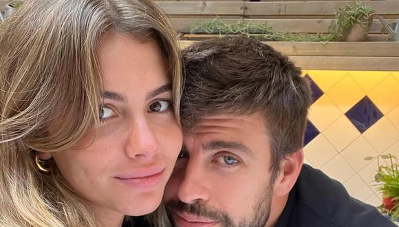 Gerard Piqué publica su primera foto en Instagram con Clara Chía