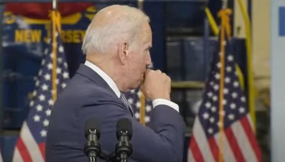 El presidente de los Estados Unidos, Joe Biden, participa en un ayuntamiento de CNN en el Baltimore Center Stage en Baltimore, Maryland, el 21 de octubre de 2021. (Foto: captura de pantalla).