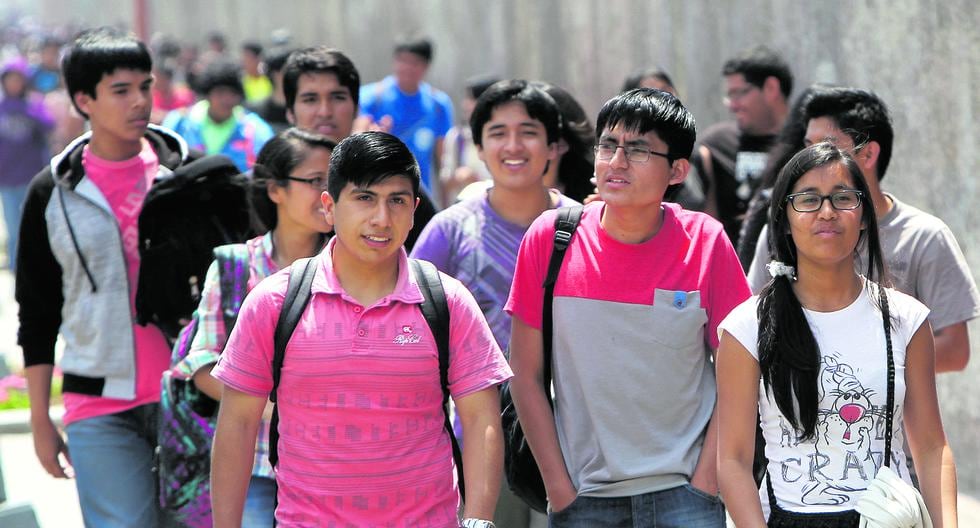 Al 2021, hay más de un millón de estudiantes universitarios en el país, según Sunedu. (Foto:Víctor Gonzales Vera / Archivo)