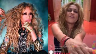 Paulina Rubio es blanco de duras críticas tras actuación musical en Instagram