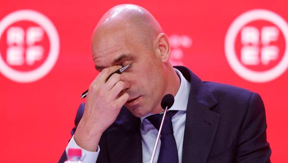 Luis Rubiales es suspendido por FIFA por un periodo inicial de 90 días. (Foto: Getty)