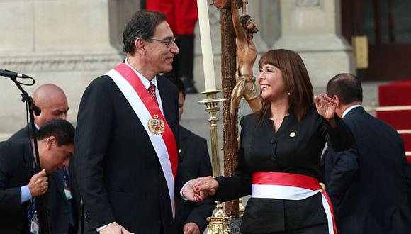 Liliana La Rosa juró al cargo de titular del Midis este lunes. (Foto: Andina)