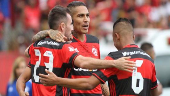 Sin Guerrero: Flamengo igualó 0-0 ante Atlético PR en Baixada
