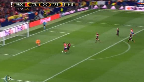 Atlético Madrid vs. Arsenal: el golazo de Diego Costa para el 1-0 | VIDEO