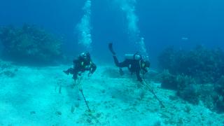 Busca un tesoro submarino en el Caribe siguiendo un mapa hecho desde el espacio