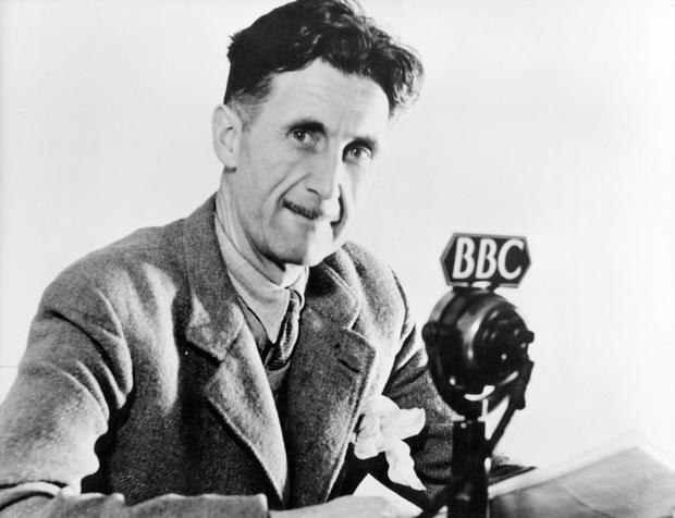 Orwell reflected on the relationship between language, thought and politics.  GETTY IMAGES).