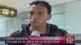 Pedro Gallese respondió sobre suplencia en la selección peruana