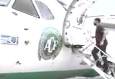 Chapecoense: inédito video del avión en Bolivia antes de la tragedia