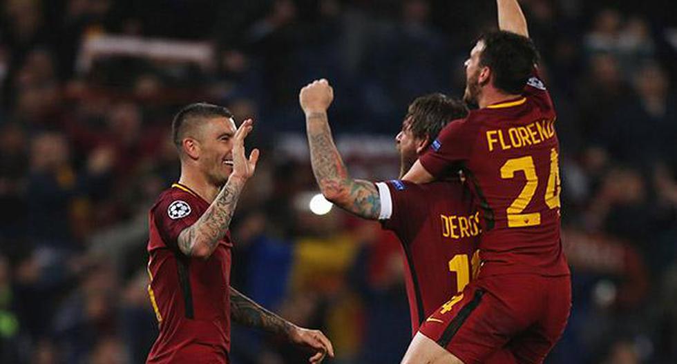 La Roma hizo historia este martes al golear y despechar al Barcelona para clasificarse a las semifinales de la Champions League. (Foto: Getty Images)