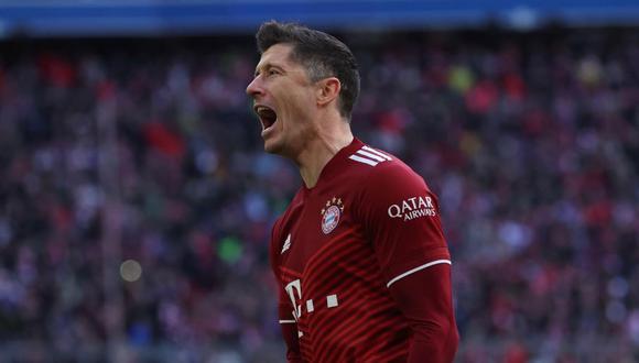 Robert Lewandowski llegó al club bávaro en la temporada 2014-2015. Foto: EFE.