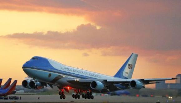 Air Force One, el avi&oacute;n del presidente de Estados Unidos. (Foto: AP)