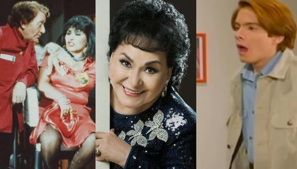 La multifacética Carmen Salinas tuvo una prolífica carrera que la llevó al cine, el teatro, la televisión y la política. (Foto: Televisa/Facebook de Carmen Salinas/Cinematografía Calderón)