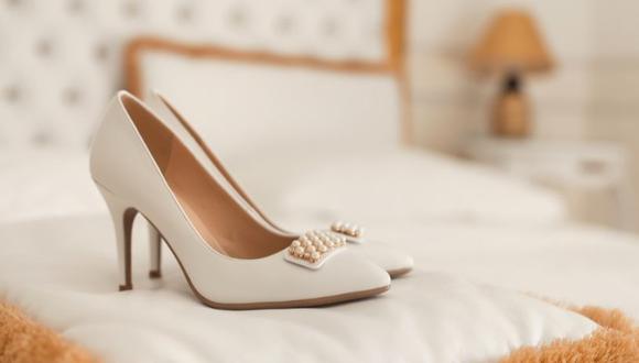 El zapato de novia debe reflejar tu personalidad y ser muy cómodo para que bailes toda la fiesta. (Foto:Shutterstock)
