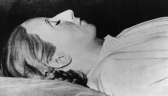 El cuerpo de Eva Perón fue embalsamado tras su muerte, el 26 de julio de 1952. (GETTY IMAGES).