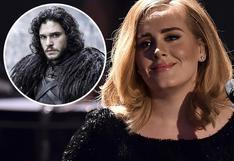 Adele debutará en el cine con Kit Harington, 'Jon Snow' de Game of Thrones