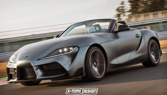 Aún no se ha confirmado el interés de Toyota por crear esta variante para la cuarta generación del Supra. (Foto: X-Tomi Design).