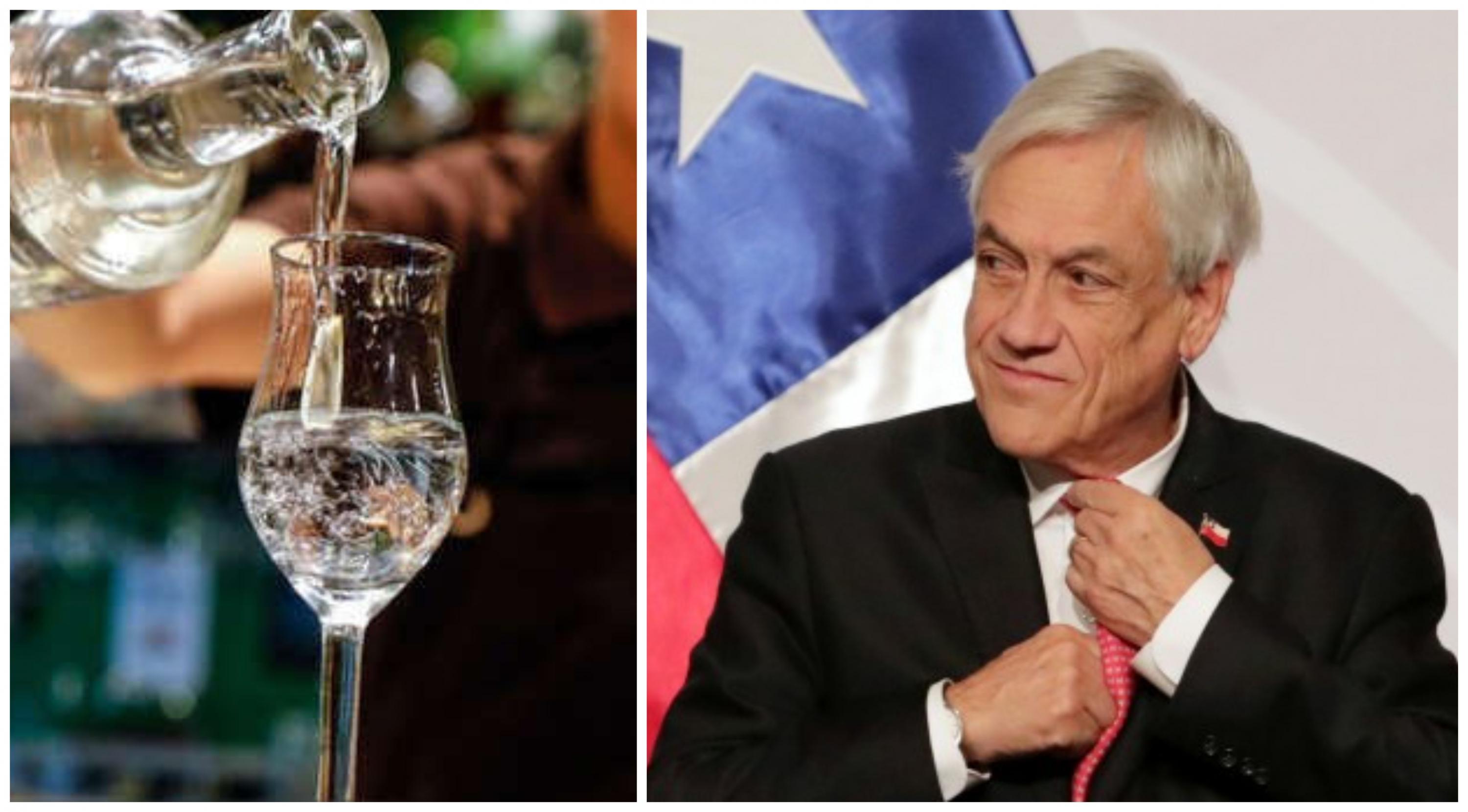 El presidente Piñera reconoció que existe una "diferencia de opinión" sobre quién es el dueño de la denominación de origen "pisco" entre ambos países.