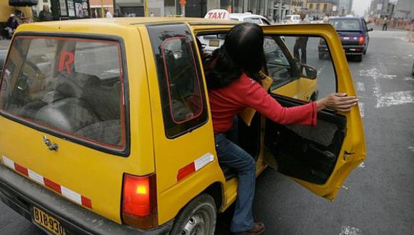 Robos en taxis aumentan un 30% en fiestas navideñas