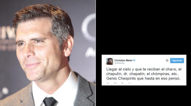 Chespirito murió: la farándula peruana se despide en Twitter - 1