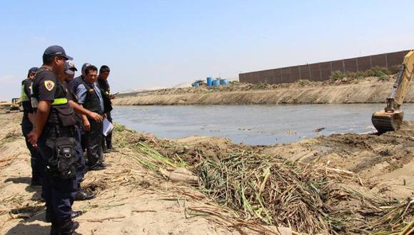 Chimbote: hallan cadáver durante limpieza de río Lacramarca