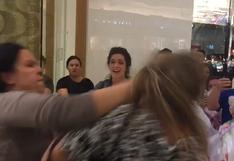 Twitter: violenta pelea entre cliente y empleada en centro comercial