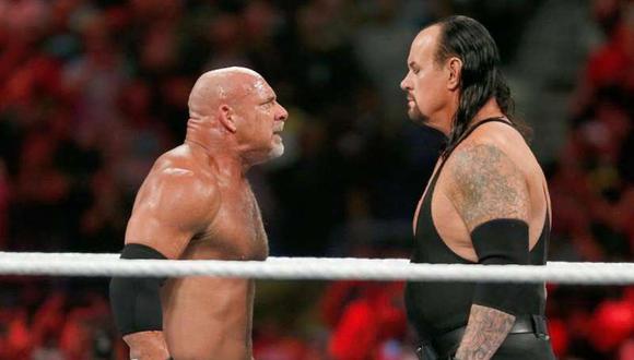 The Undertaker y Goldberg tendrá una mano a mano por primera vez. (Foto: WWE)