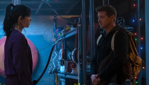 Primera imagen de "Hawkeye" con Hailee Steinfeld y Jeremy Rener. (Foto: Marvel)