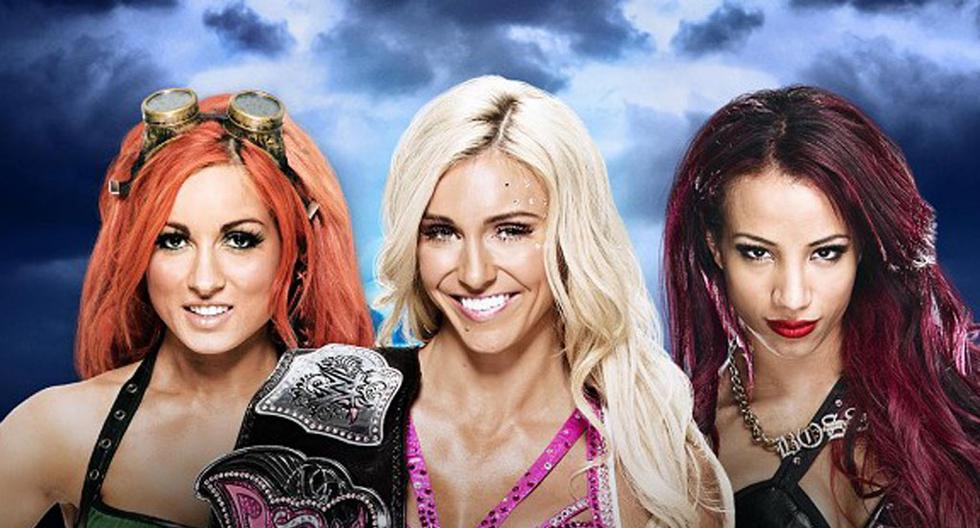 Charlotte vs Becky Lynch vs Sasha Banks por el Título de Divas en Wrestlemania 32 | Foto: WWE