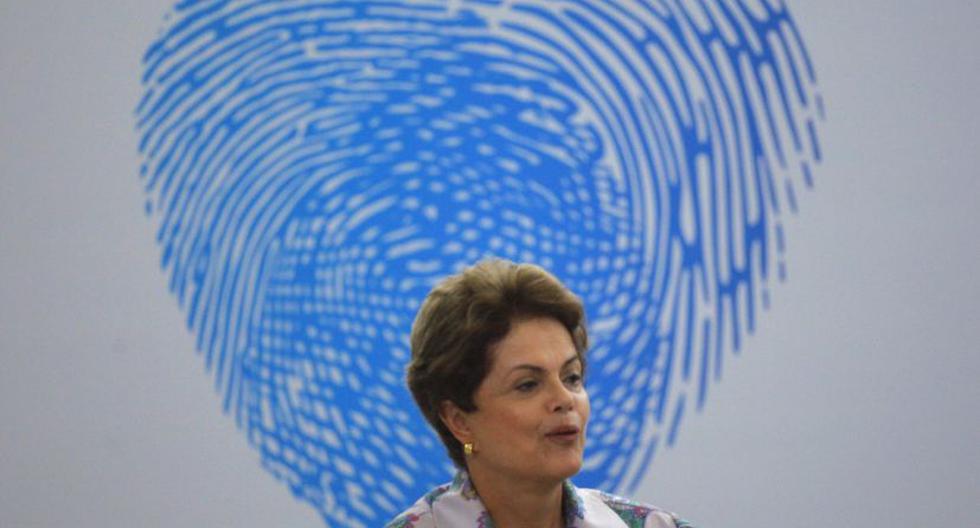 Dilma Rousseff, presidenta de Brasil. (Foto: EFE))