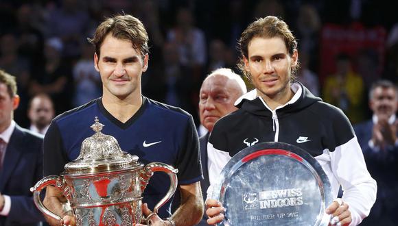 Roger Federer y Rafael Nadal podrían alcanzar el primer lugar tras la baja de Andy Murray. (Foto: Reuters)