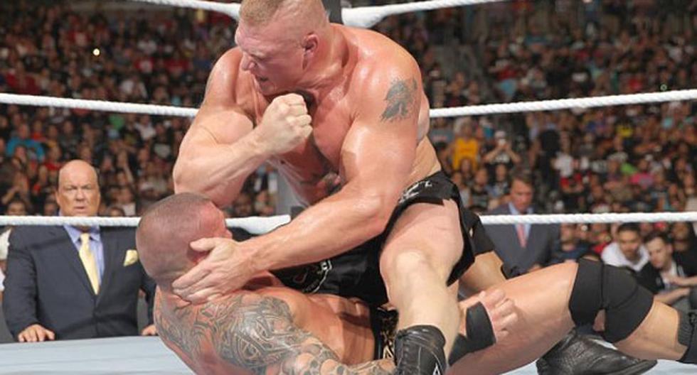 Brock Lesnar y Randy Orton se volverán a ver nuevamente en un house show en Chicago | Foto: WWE