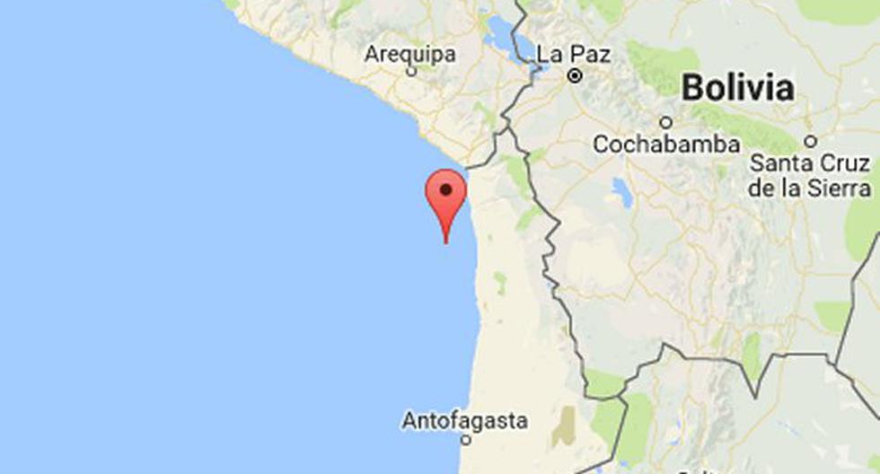 Un sismo de 5,2 grados en la escala de Richter se registró en las ciudades de Tacna e Ilo en Perú. (Foto: IGP)