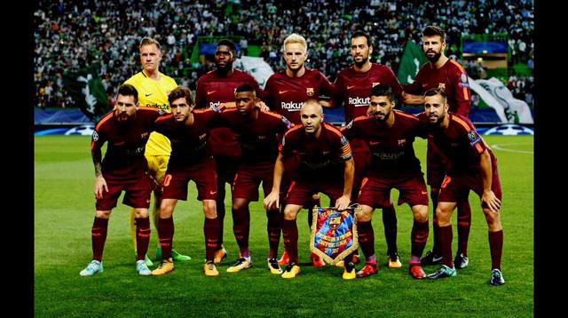 Barcelona vs. Sporting de Lisboa. (Foto: Agencias)