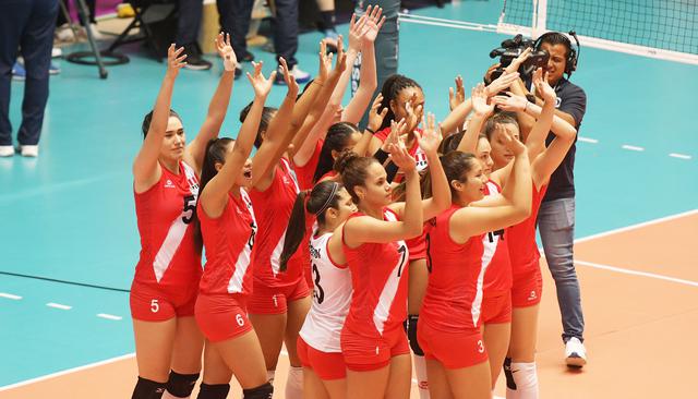 Perú venció 3-0 a Egipto por la segunda fecha del Mundial Sub 20 de vóley. (Foto: FPV)
