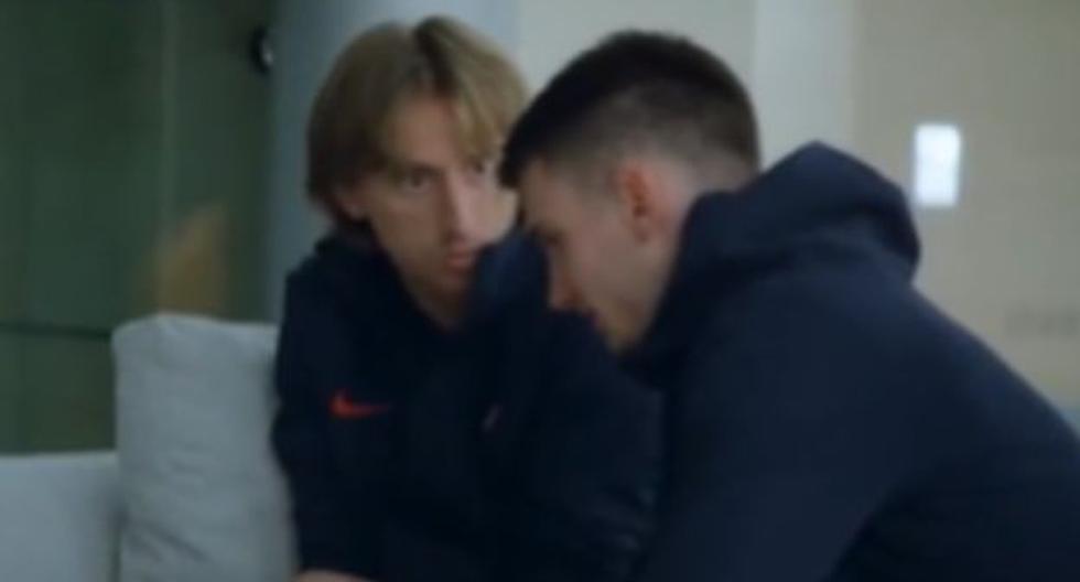 Luka Modric’s tremendous talk to the Croatian goalkeeper Livakovic that went viral |  VIDEO