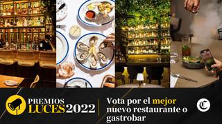 Premios Luces 2022: conoce los nominados a Mejor nuevo restaurante o gastrobar