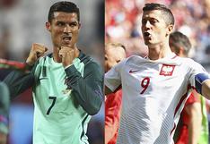 Polonia vs Portugal: Cristiano Ronaldo vs Robert Lewandowski frente a frente