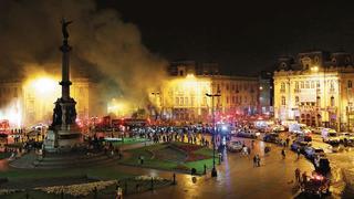 Declaran inhabitable inmueble siniestrado en plaza Dos de Mayo