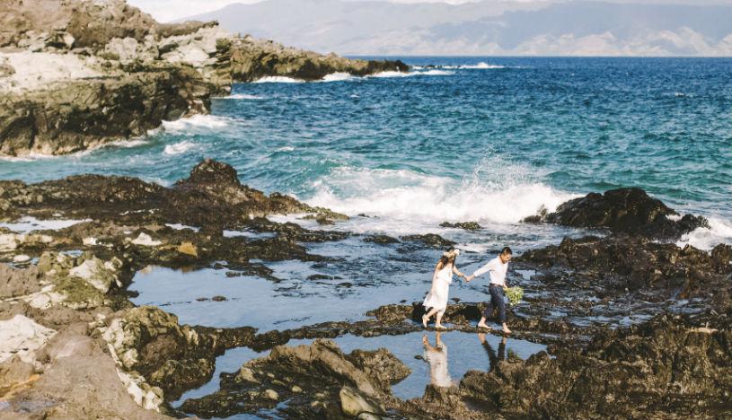 La playa de Oneola o Ironwoods se ubica al norte de Maui, en Hawái, entre las bahías de Kapalua y Napili. Foto: Angie Diaz.