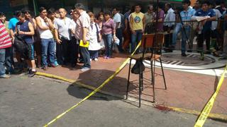 Cercado de Lima: cambistas baleados por marcas en Barrio Chino