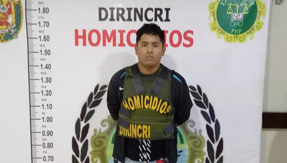 Jhon Esteban Berrospi fue detenido por agentes de la Dirincri sindicado de asesinar a un policía que laboraba en el Congreso | Foto: Policía Nacional