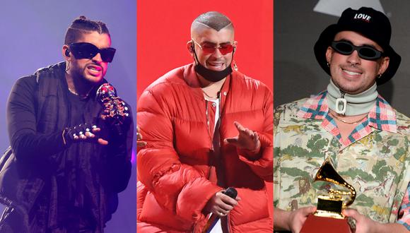 Bad Bunny llegará a la pantalla grande este 4 de agosto con "Bullet Train". (Fotos: composición con imágenes de AFP)