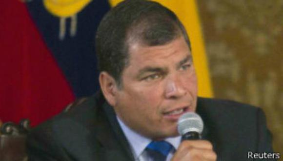 Correa: Protestas intentan desestabilizar el gobierno de Maduro