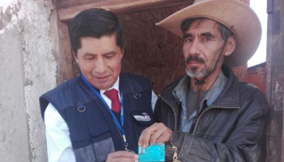 Cusco: luego de 14 años indocumentado ciudadano obtiene el DNI