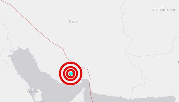 Una serie de sismos dejan 26 heridos en el sur de Irán. (Foto: Captura)