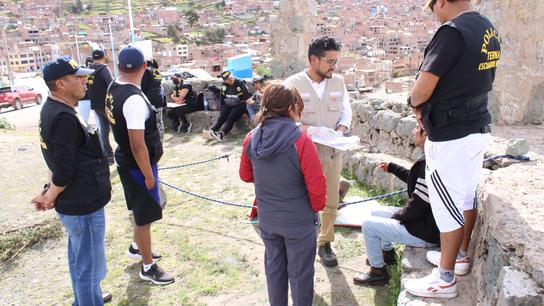 Intervención policial a joven que tenía una momia prehispánica