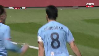 A los 12 segundos: Gundongan anota el 1-0 de Manchester City vs. United por final de FA Cup | VIDEO