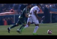 Mira esta tremenda metida de mano a lo "Gonzalo Jara" en la Libertadores